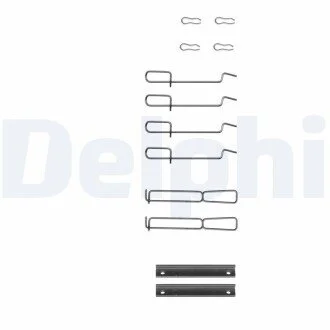 Ремкомплект гальмівних колодок Delphi LX0262