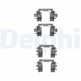 Монтажний компл.,гальм.колодки Delphi LX0298