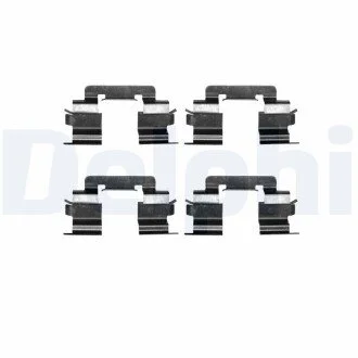 Фото 1 - ремкомплект гальмівних колодок Delphi LX0311 Ремкомплект гальмівних колодок Delphi LX0311 (фото 1)