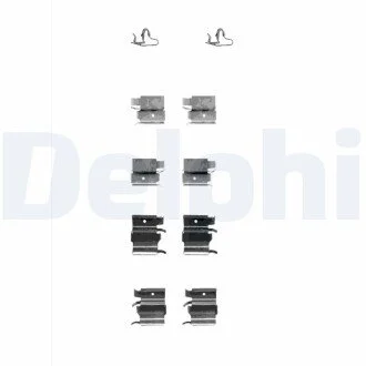 Ремкомплект гальмівних колодок Delphi LX0339