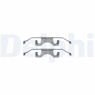 Ремкомплект гальмівних колодок Delphi LX0340