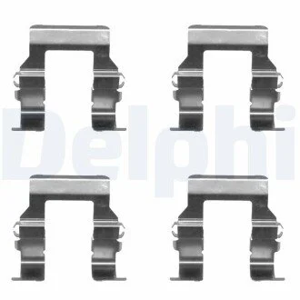 Ремкомплект гальмівних колодок Delphi LX0367