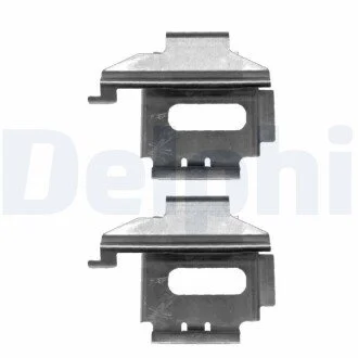 Ремкомплект гальмiвних колодок Delphi LX0369
