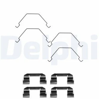 Ремкомплект гальмівних колодок Delphi LX0375