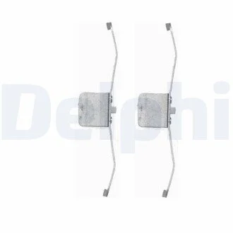 Ремкомплект гальмівних колодок Delphi LX0395