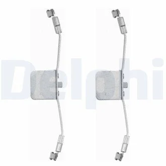 Ремкомплект гальмівних колодок Delphi LX0397