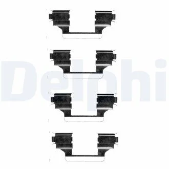 Ремкомплект гальмівних колодок Delphi LX0403