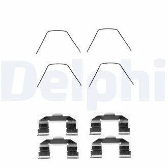 Гальмівні колодки (монтажний набір) Delphi LX0421