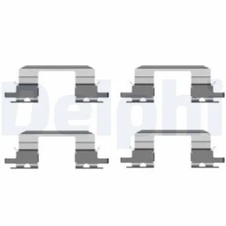 Гальмівні колодки (монтажний набір) Delphi LX0431