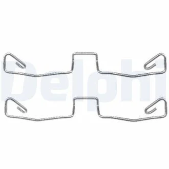 VW Установочный к-кт. торм. колодок передн. Audi A6 97- Delphi LX0448