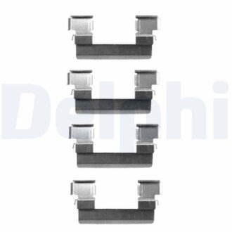 Ремкомплект гальмівних колодок Delphi LX0466