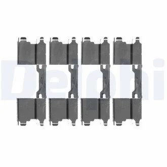 Ремкомплект гальмівних колодок Delphi LX0502