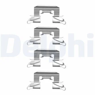 Гальмівні колодки (монтажний набір) Delphi LX0507