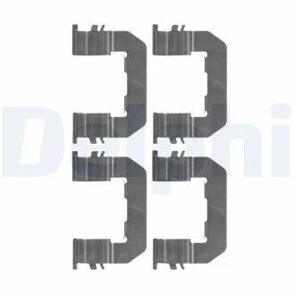 Гальмівні колодки (монтажний набір) Delphi LX0514 (фото 1)