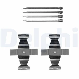 Гальмівні колодки (монтажний набір) Delphi LX0546