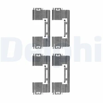 Гальмівні колодки (монтажний набір) Delphi LX0551