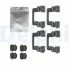 Монтажний набір гальмівних колодок задн LAND ROVER DEFENDER, DISCOVERY V, RANGE ROVER IV, RANGE ROVER SPORT II 2.0-5.0 08.12- LX0591