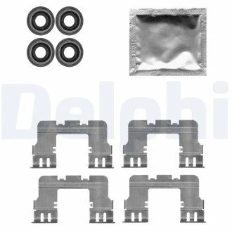 Монтажний компл.,гальм.колодки Delphi LX0617
