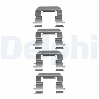 Монтажний компл.,гальм.колодки Delphi LX0667
