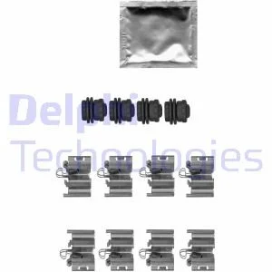 Монтажний компл.,гальм.колодки Delphi LX0668