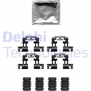Монтажний компл.,гальм.колодки Delphi LX0677