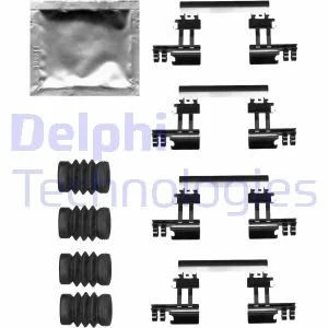 Монтажний компл.,гальм.колодки Delphi LX0679