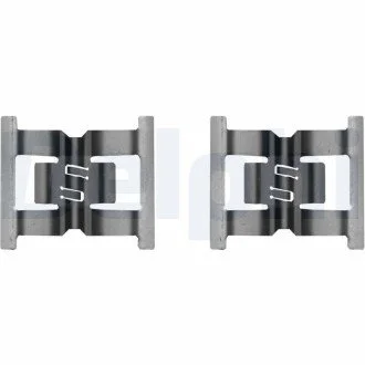 Планка супорта (заднього) прижимна (к-кт) Audi Q7/VW Touareg 02-15 (Brembo) Delphi LX0682