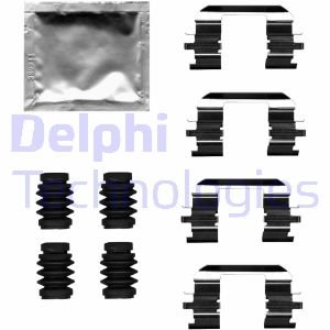 Монтажний компл.,гальм.колодки Delphi LX0686
