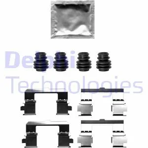 Монтажний компл.,гальм.колодки Delphi LX0697