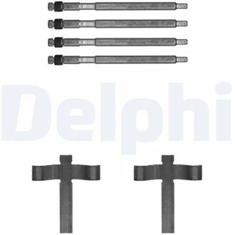 Монтажний набір гальмівних колодок задній Delphi LX0707 (фото 1)
