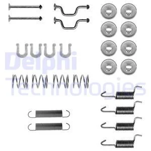 Монтажний набір гальмівної колодки (AKEBONO) LEXUS RX TOYOTA AVENSIS, CAMRY, CARINA E VI, CARINA V, CELICA 1.6-3.0 12.87-05.03 Delphi LY1408
