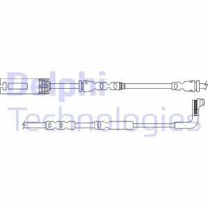 Датчик знесення, гальм. Delphi LZ0289
