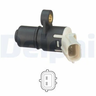 Датчик положення колінчастого вала LAND ROVER DEFENDER, DISCOVERY I, DISCOVERY II, FREELANDER I MG MGF ROVER 75 1.6-4.0 06.89-02.16 Delphi SS11267