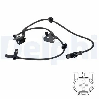 Датчик ABS Delphi SS20753