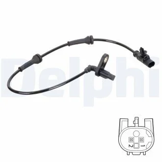 Датчик ABS Delphi SS20788