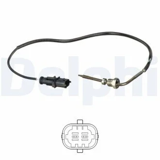 CZUJNIK TEMP. SPALIN FIAT DOBLO 1,6MJT 10- Delphi TS30113 (фото 1)