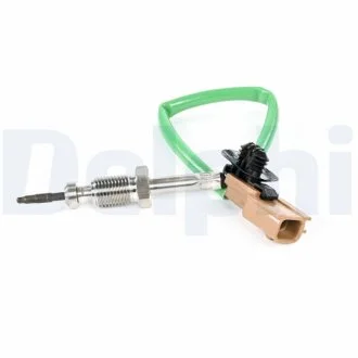 Датчик температури вихлопних газів (перед каталізатором, 2PIN) EURO 6 DACIA DOKKER, DUSTER, LOGAN II, LOGAN MCV II, SANDERO II, INFINITI Q30, NISSAN JUKE, MICRA V, NOTE, NV200 / EVALIA, NV300 06.08- Delphi TS3033712B1