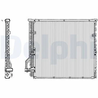 Радіатор кондиціонера Delphi TSP0225014