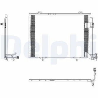 Радіатор кондиціонера Delphi TSP0225432