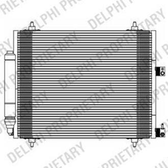Радіатор кондиціонера Delphi TSP0225595