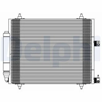 Радiатор кондицiонера Delphi TSP0225595