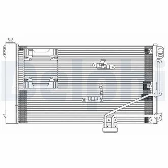Конденсер кондиціонера Delphi TSP0225610