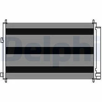 Радіатор кондиціонера Delphi TSP0225627