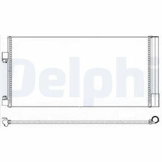 Радіатор кондиціонера Delphi TSP0225638