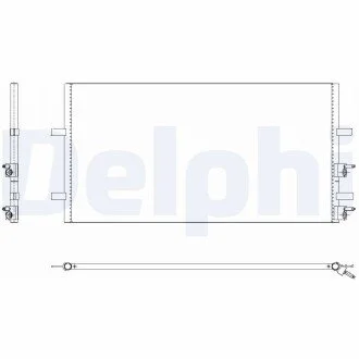 Радіатор кондиціонера Delphi TSP0225640