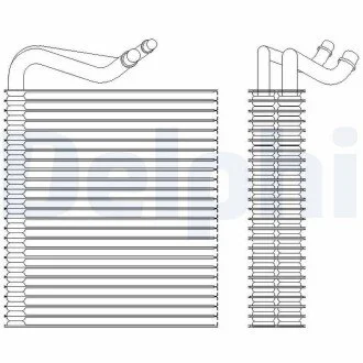 Випаровувач, кондиціонер Delphi TSP0525202