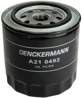 Фильтр масляный Nissan Almera/Primera/X-Trial 2.2 DI/dCi 04/03- Denckermann A210492 (фото 1)