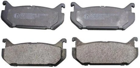 Гальмівні колодки дискові зад. Mazda 626 1.8-2.2/2.0D 92-97 Denckermann B110430