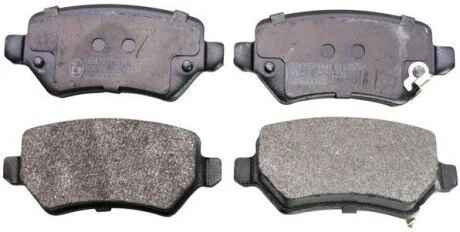 Комплект тормозных колодок, дисковый тормоз Denckermann B110576
