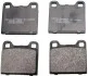 Тормозные колодки дисковые зад. Audi 80 72-86, VW Golf/Jetta/Passat 74-88 B110835
